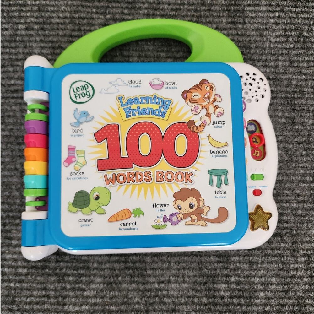 Leap Frog Lot of 3 Electronic Books 100 Animals, 100 Words Working Tested - Picture 2 of 11